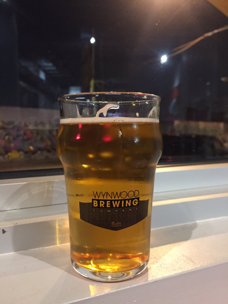 aajarrell's tweet photo. Whatever ales ya! @WynwoodBrewing #beerme #craftbeer #HopsNotHate #miamibrewscene https://t.co/XxFTINnTr7