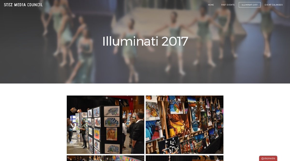 StEzMedia's tweet photo. Check out our new page for the Illuminati 2017 on the Media Council Website🎨💯
https://t.co/lY6jLkkxBe
@ycdsb https://t.co/57FI5YboEL