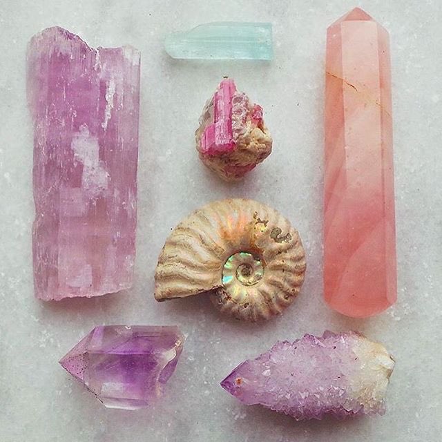 A few of our favorite things in our fav colors 💕🌸🐚✨ #seagypsycouture