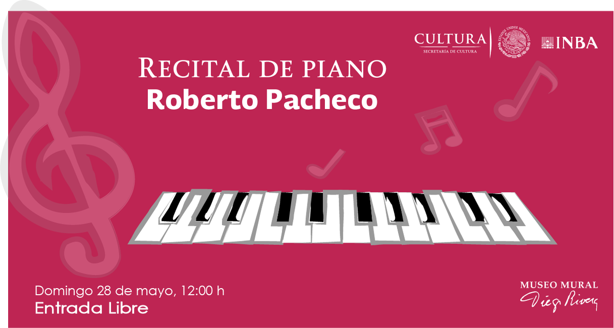 MuseoMural's tweet photo. ¿Ya estás preparado para nuestro #DomingoDeConciertos? 
Te esperamos este 28 de Mayo, a partir de las #12hrs, #EntradaLibre
#EventosMMDR https://t.co/jgWhhLo50V