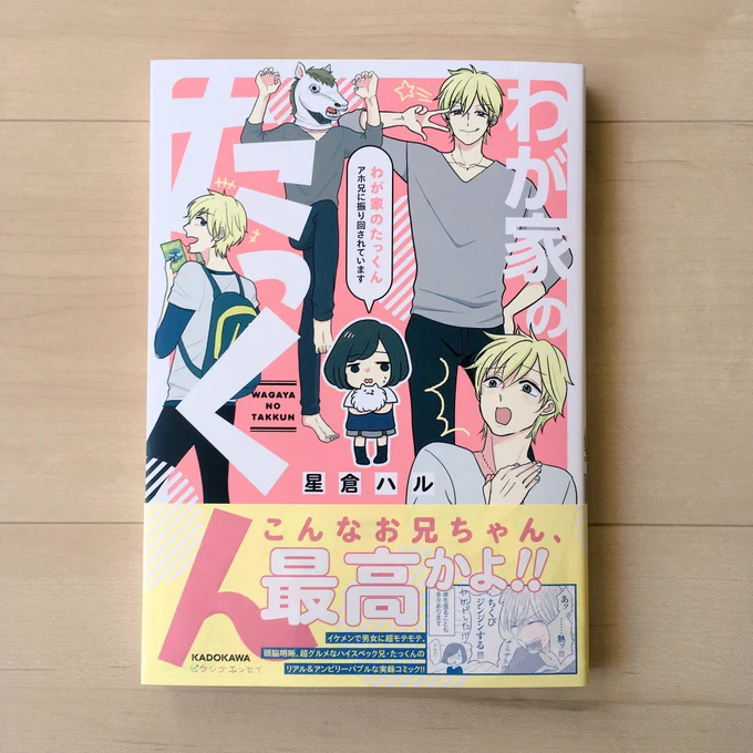 『わが家のたっくん アホ兄に振り回されています』本日発売になりました✨
とらのあな様、紀伊国屋書店新宿本店様では特典ペーパーも描かせていただきました✨
どうぞよろしくお願いします✨✨

amazonさん▶︎… 