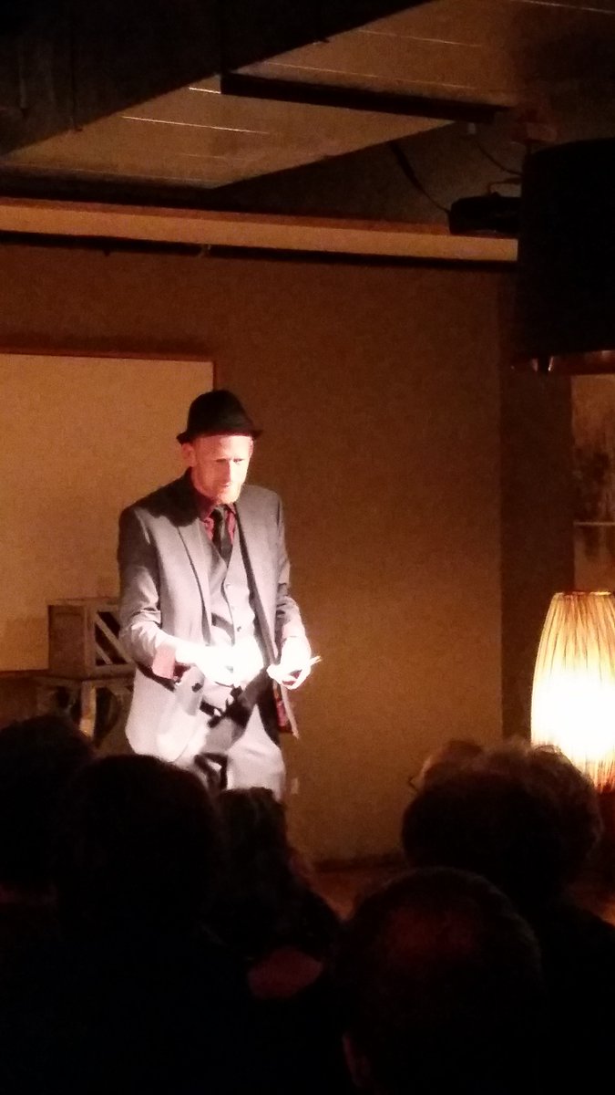 TorontoMagicCO's tweet photo. Headliner @KarlHeinMagic making the audience cheer with excitement! #TorontoMagicCompany #Magicwithmoney #TheMagicWord https://t.co/yQfNnEkVHn