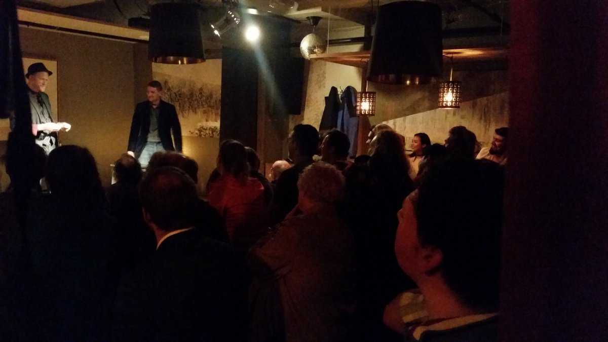 TorontoMagicCO's tweet photo. Headliner @KarlHeinMagic making the audience cheer with excitement! #TorontoMagicCompany #Magicwithmoney #TheMagicWord https://t.co/yQfNnEkVHn