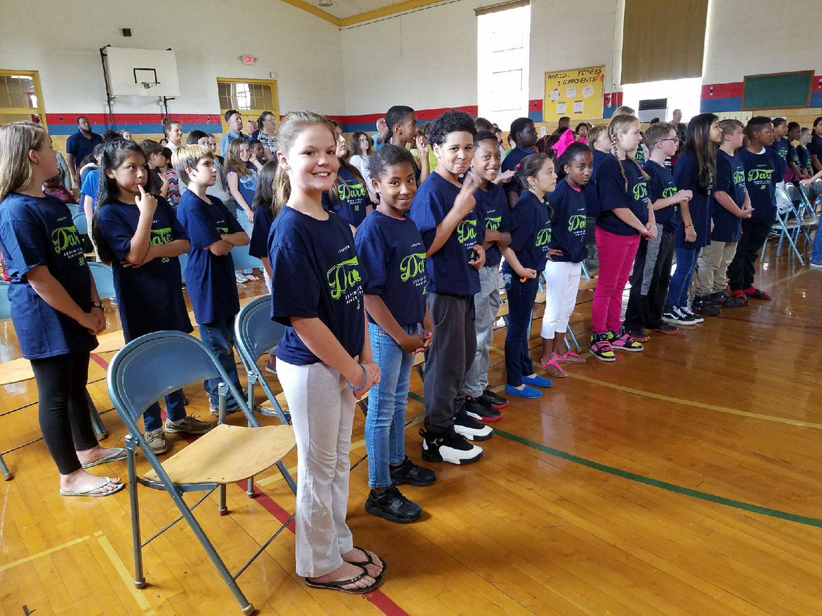 Inspired_Bailey's tweet photo. 5th- Dare Graduation @DraperElem1 was a success! Thank you to @EdenPD for your support & leadership! #DareRocks #DraperRocks #EdenPDRocks https://t.co/yhtOKI6p5h
