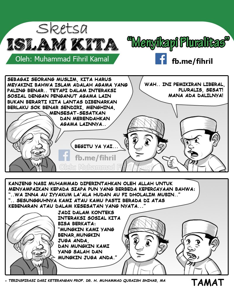 Fihril Kamal On Twitter KOMIK BARU GUS Soal Menyikapi Pluralitas