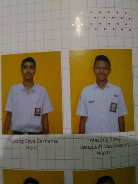 Yeahmahasiswa on Twitter: "Quote Buku Tahunan Sekolah masa kini.…
