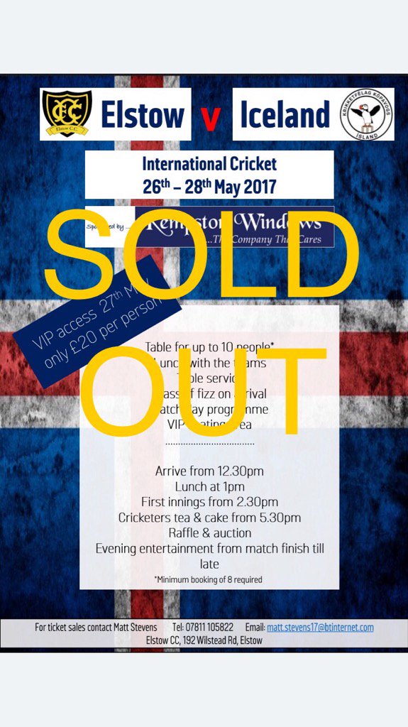Elstow Cricket Club tweet media
