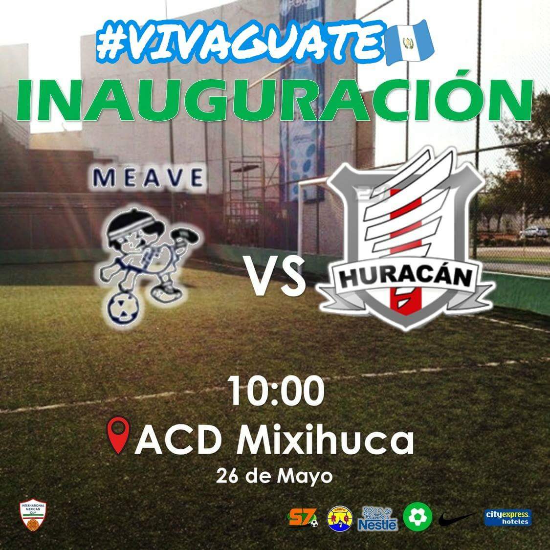PasionRojaGT's tweet photo. LLEGÓ el día del debut en la Mexican Cup de Fut7, en la inauguración del torneo
#Meabe 🇲🇽 vrs #HuracanFC 🇬🇹
9AM hora de 🇬🇹 https://t.co/0udNvJMiDm