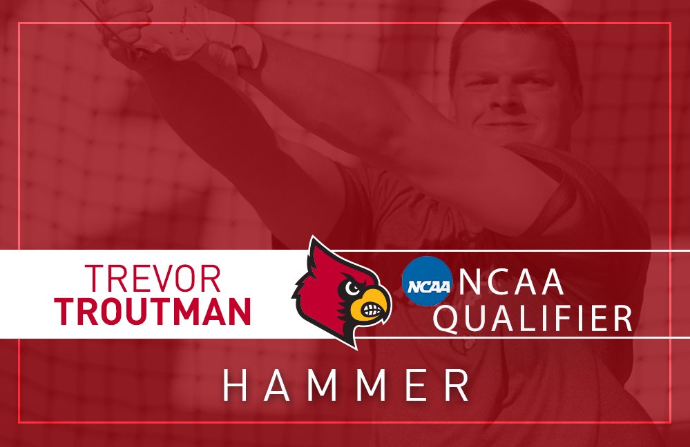 LouisvilleTFXC's tweet photo. Congratulations to Trevor Troutman!  He is the first Cardinals to advance to Nationals! https://t.co/6RaOcrjq9y