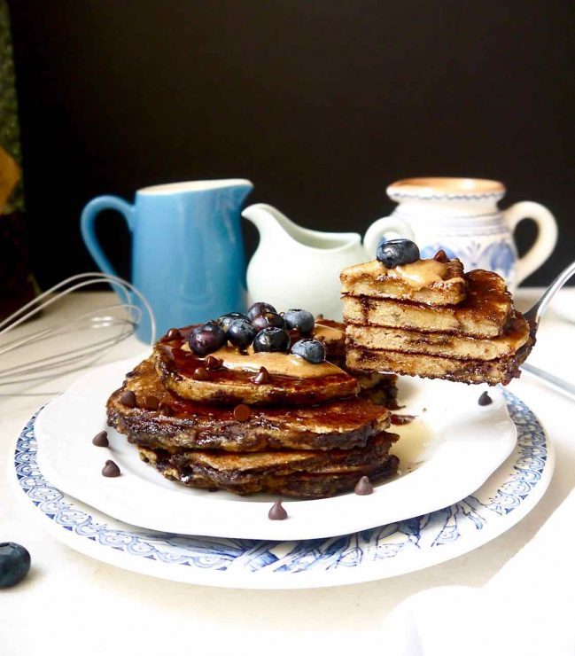 yumgoggle's tweet photo. Paleo Chocolate Chip Banana Pancakes (GF) #almondFlour #arrowrootflour #banana #chocolatechips #coconutflour https://t.co/phLV53Oaup https://t.co/BBJEWPX7nQ