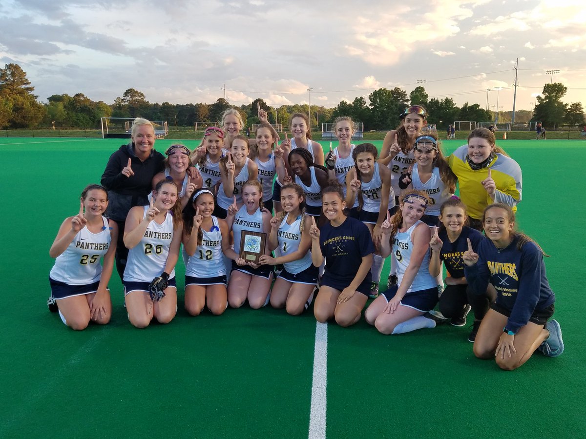 So proud of these champion Panthers! 2017 Field Hockey City Champs! That's 3 in a row!