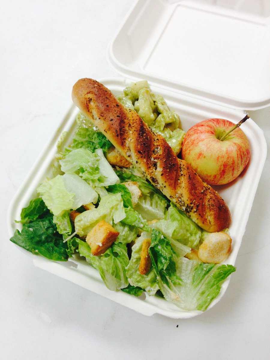 SAASFoodService's tweet image. Lunch Friday 5/26 - Creamy Pesto Tortellini, Breadsticks, Caesar Salad, Peaches - Vegetarian/Gluten Free Available