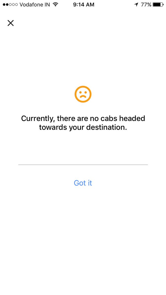 mananjv's tweet image. From Ghatkopar to Dadar. Busy route. But Ola has no cabs! #LikeReally @Olacabs. This is such a step backward.