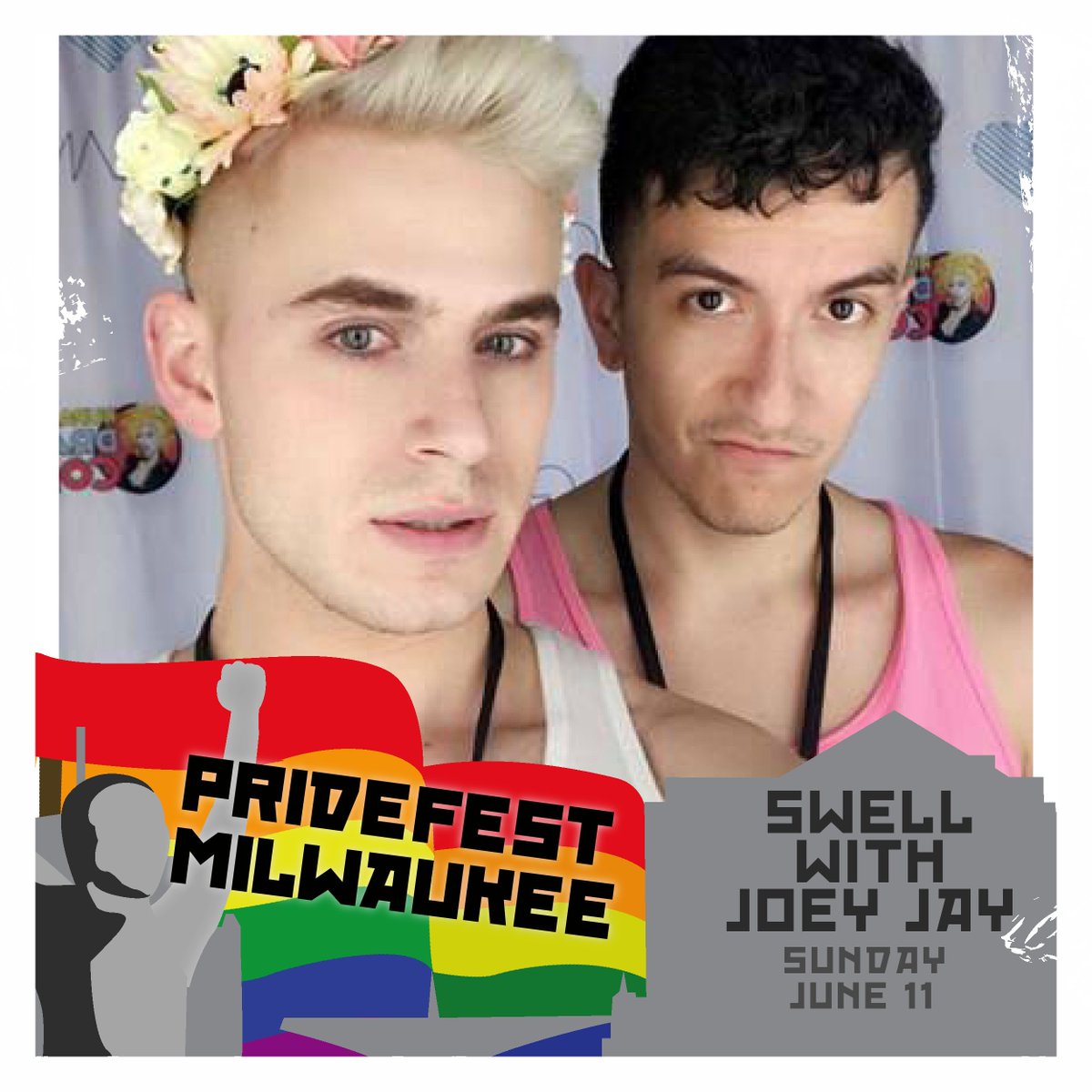 mkepride's tweet photo. Tired of same old, same old? Get yourself to the SWELL Milwaukee Show at PrideFest Milwaukee! #LiveProud #mkepride17 https://t.co/O1nP0Ergcg https://t.co/oXLxRYC3Ga