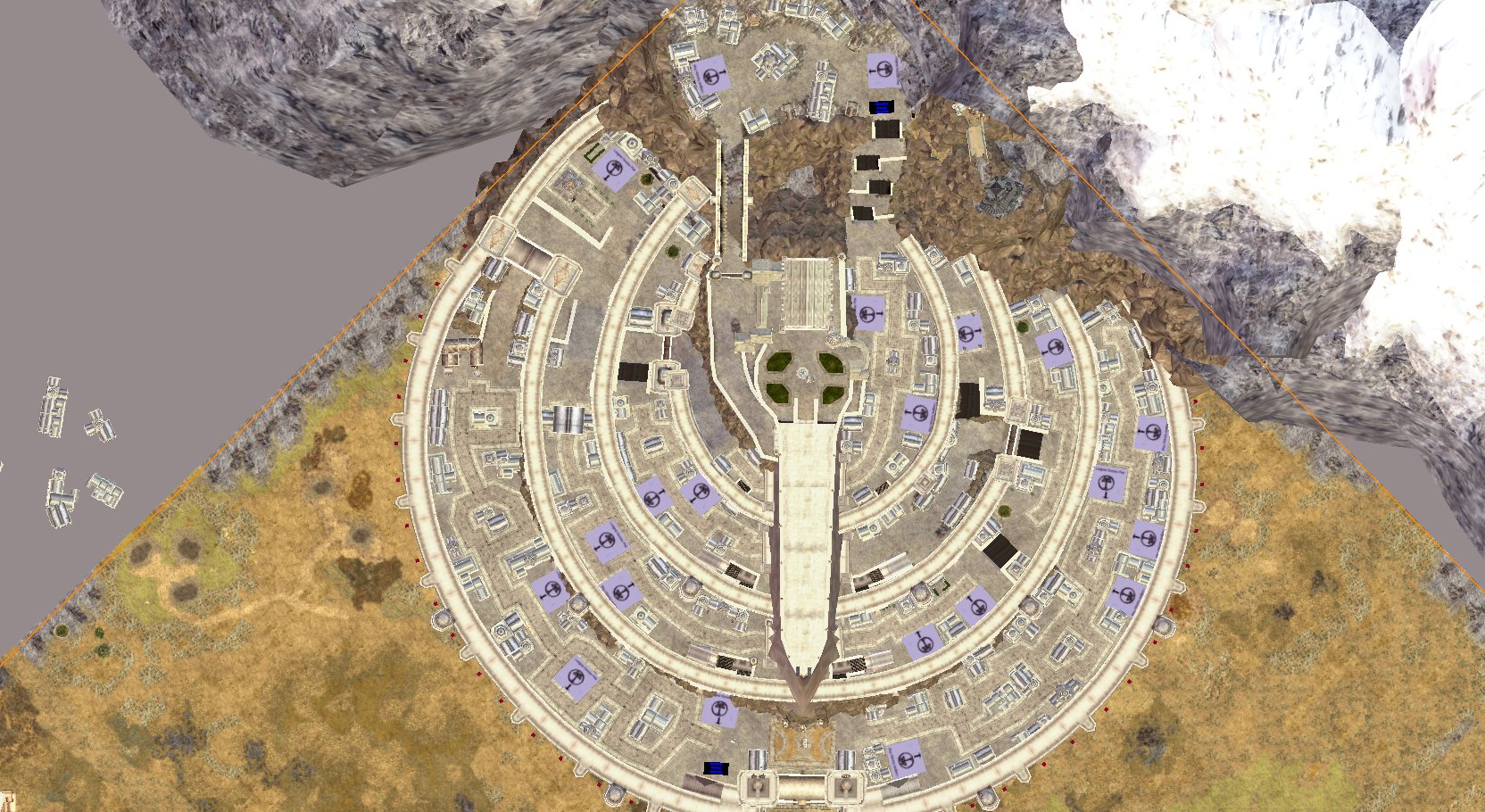 Minas Tirith - Lord of the Rings Map 