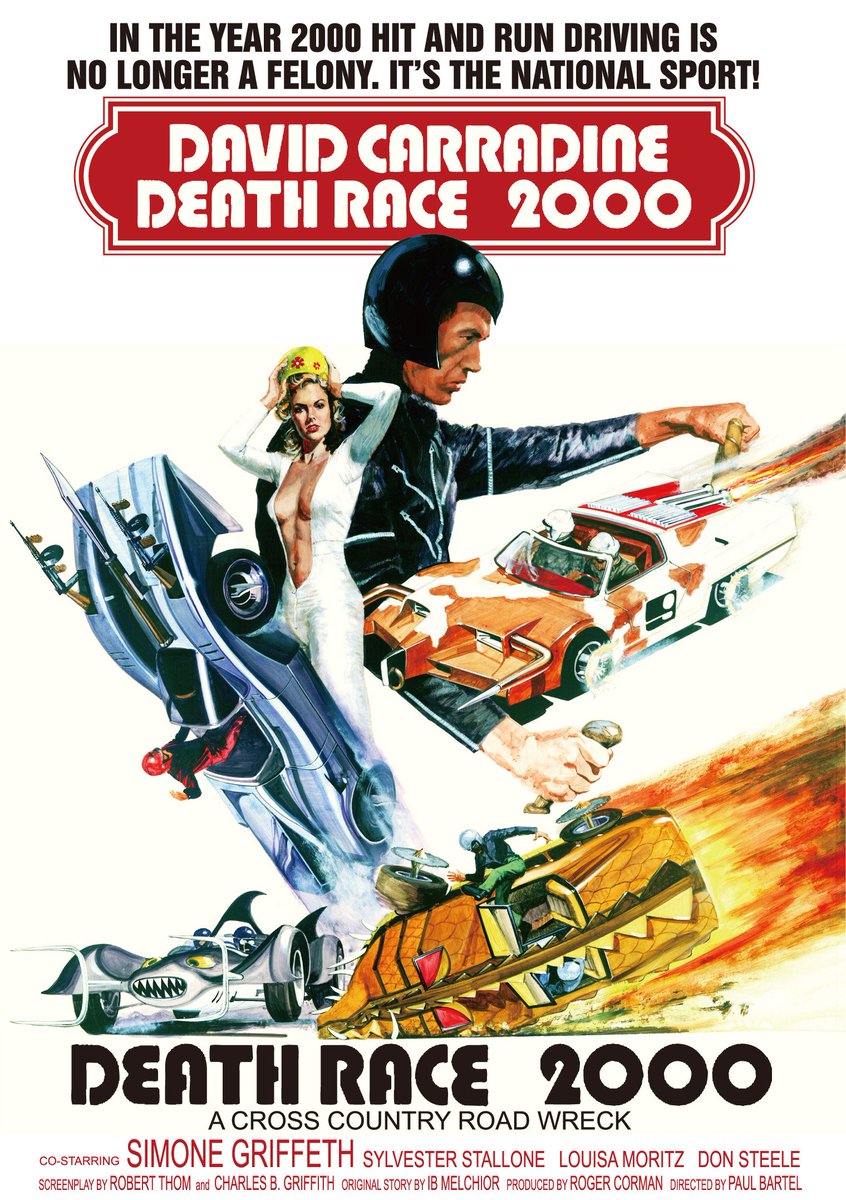 デス レース00年 40周年記念 絶賛発売中の映画秘宝７月号は コーマニズム宣言リターンズ 御年91のロジャー コーマン緊急来日 独占取材 マルコム マクダウェル デス レース50 を語る 近未来武装レーシングカー名鑑掲載 日本公開40周年記念