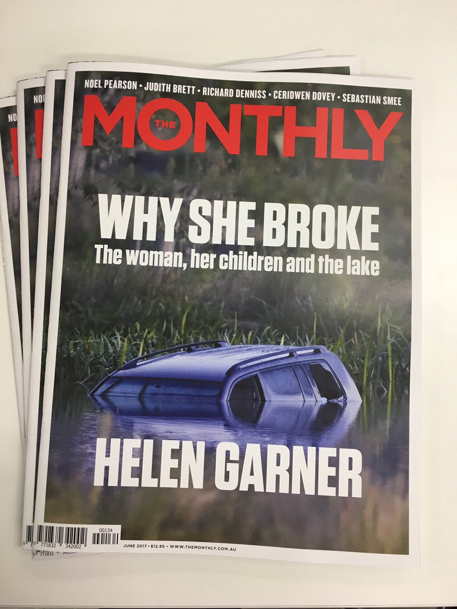 NickFeik's tweet image. In the new @THEMONTHLY: Helen Garner, Ceridwen Dovey, Judith Brett, Noel Pearson, @RDNS_TAI, @JennyValentish, @SebastianSmee, @OsloDavis +