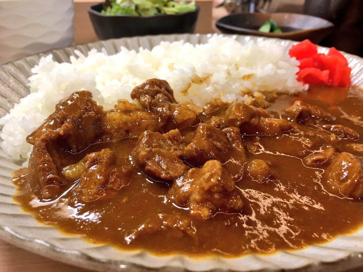 Twitter पर I Love下北沢 10周年 下北沢南口の 焼肉 肉いち が本日からランチをスタート 肉いち牛タンカレー 900円 スープ サラダ お新香付き 今度は牛焼肉定食を頼んでみようかな Shimokita Lunch お好きな肉を一枚から頼める焼肉屋