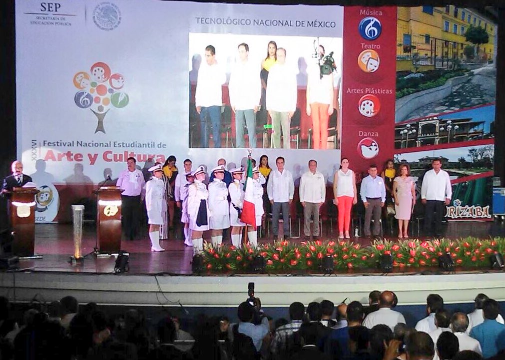 MQuinteroq's tweet photo. Despliegan su talento estudiantes del #TecNM en la Inauguración del XXXVI Festival Nacional de Arte y Cultura. #OrgulloTecNM @SEP_mx https://t.co/mRwHnx757t