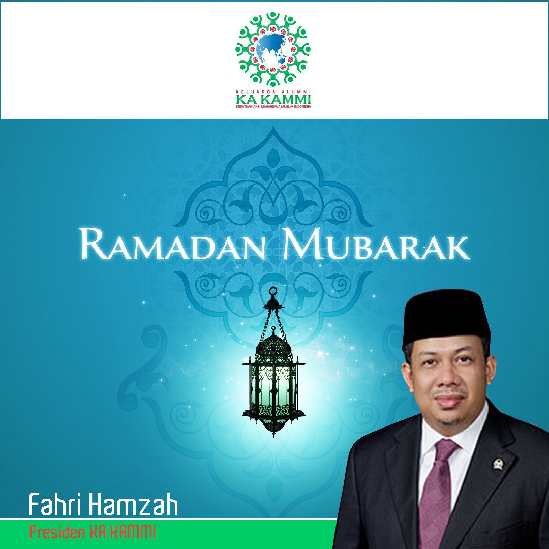 Marhaban Ya Ramadhan
Keluarga Alumni KAMMI mengucapkan selamat ibadah puasa. Mohon maaf lahir batin.