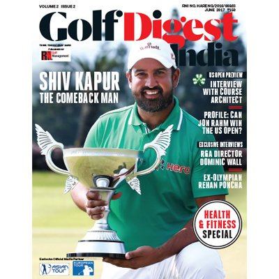 indiagolfweekly's tweet photo. Enjoy your weekend with the June cover of #GolfDigest India, with @ShivKapur62 on the cover! Copies are expected by next week
#FridayFeeling https://t.co/RFPhpJtug4