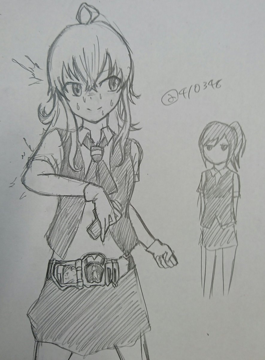 @mash49471734 > 仮面ライダーエグゼイドの変身ベルトで遊んでたのがバレて固まる嵐を希望 https://t.co/tvmzsK5Hk1 #odaibako 

時間がなくて萩風が雑になってしまいましたが... 