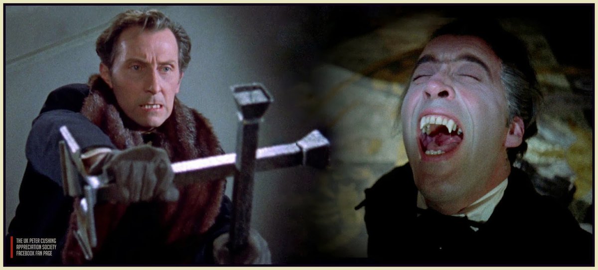 Image result for dracula v. van helsing peter cushing