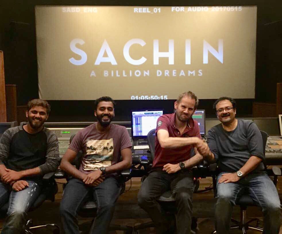 ShijilNair's tweet photo. #SachinABillionDreams #finalmix#dolbyatmos https://t.co/rvzDAT9YC7