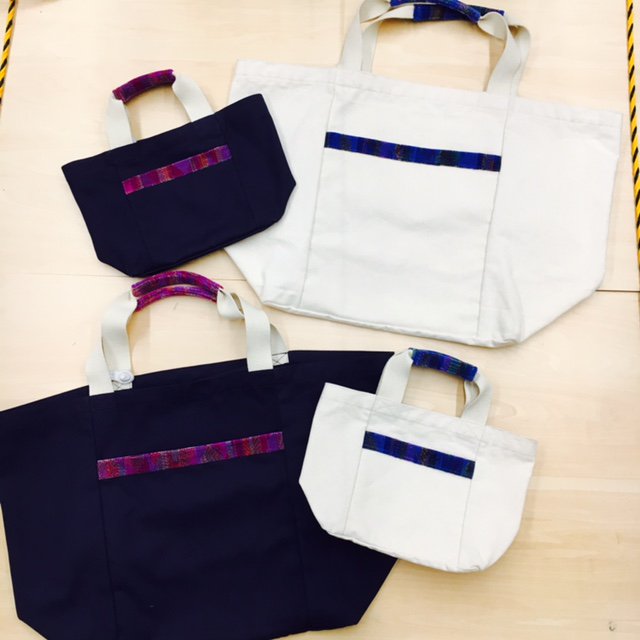 ビームス デザイン　レールヤード　コラボ　モケット　トートバッグ　鉄道　座席 ビームス デザイン レールヤード コラボ モケット トートバッグ