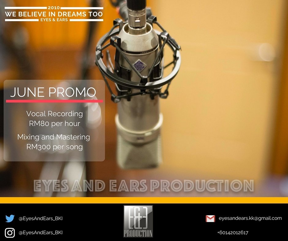 EyesandEars_BKI's tweet photo. We are back with a promo, here is our June promo #KKmusicScene @KKCity https://t.co/OV9H3V4Ee4 https://t.co/Yqvkb7QHYb