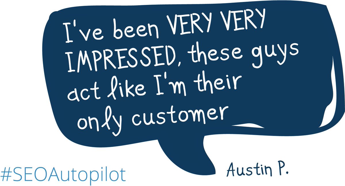 seo_autopilot's tweet photo. Customers may forget what you said but
they'll never forget how you made them feel.
#seosoftware #seoautopilot #seoguys #linkbuilding https://t.co/UKX0IuhTVg