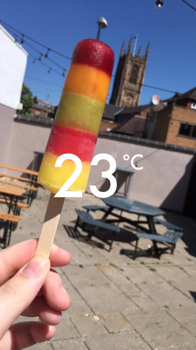 HopGate's tweet image. Keeping our staff cool in this heat 🍭🍨🍦