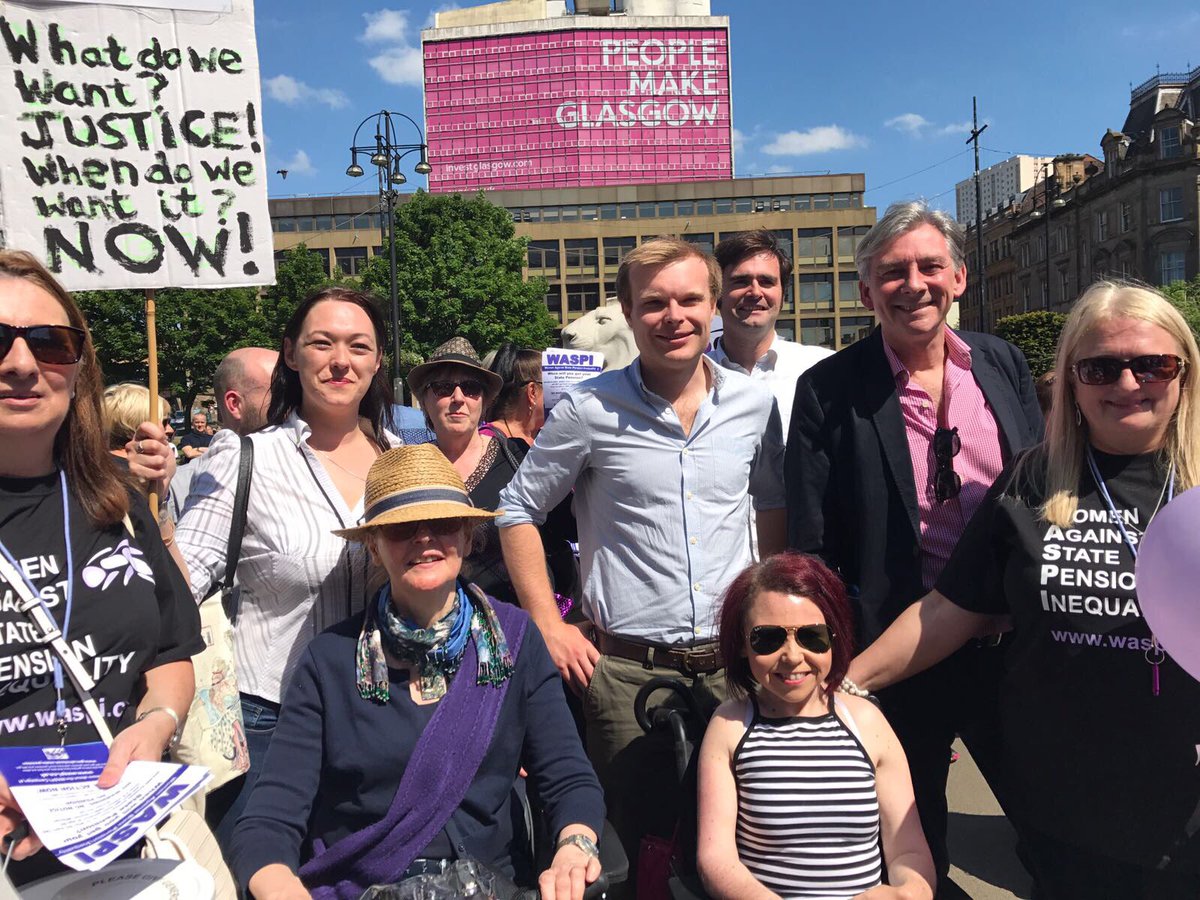 Great to join some of the 243,900 <a href="/WASPI_Campaign/">#WASPI Campaign</a> women from across Scotland fighting for fairness - now let's march!