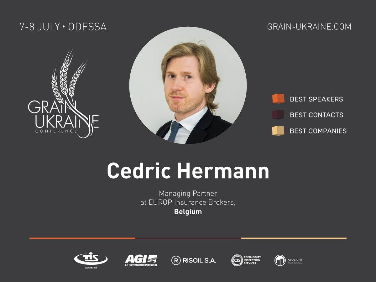 GRAINUKRAINE's tweet photo. Mr. Hermann about #GU2017:
"Great initiative to organize such an event in one of the key regions for agriculture and trading in Ukraine" https://t.co/kddqwhde64