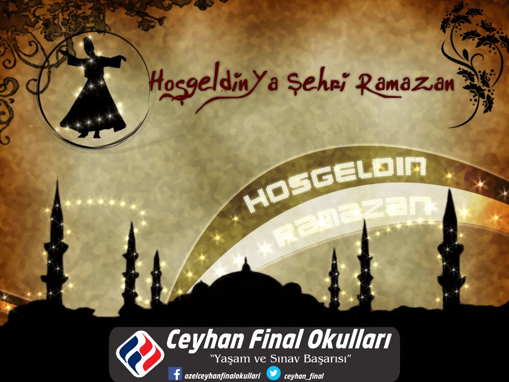 Yağmur yüklü bulutlar gibi gelerek bizleri bereketiyle donatan Ramazan ayınız mübarek olsun…