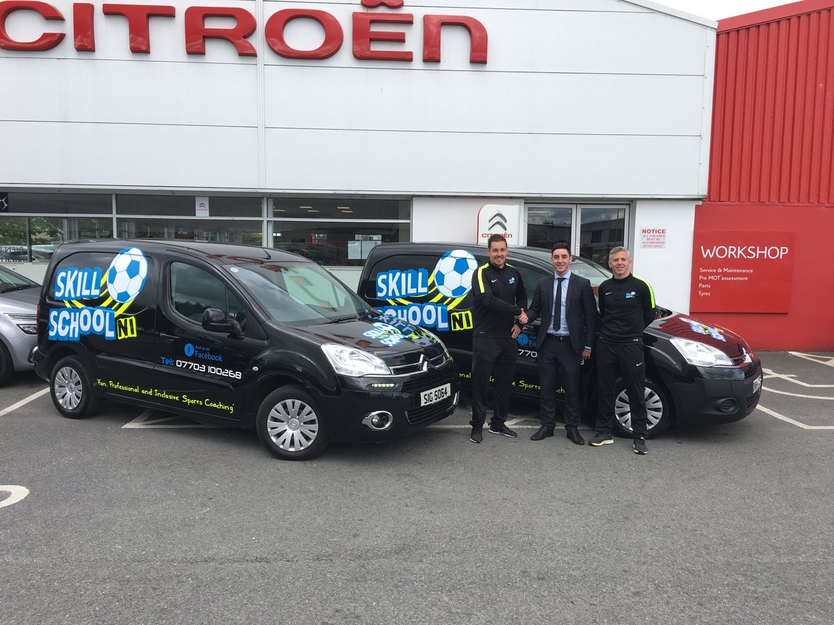 We would like to thank Joe &amp; Paul  for their purchase of 2 Citroen Berlingos &amp; for choosing @Jceglinton as their vehicle provider. #Citroen