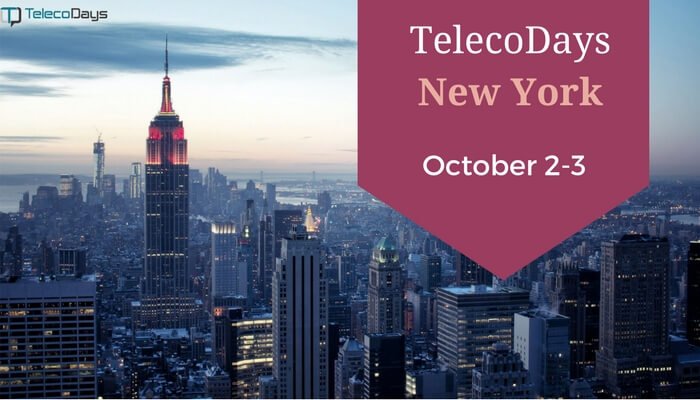 Telco_Days's tweet photo. #TelecoDays New York promises to be the largest TelecoDays event ever. Join us! https://t.co/XQiXocO99h
#telecom https://t.co/p0qiJJ62mI