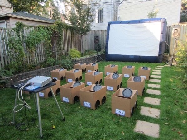 Projectyour's tweet image. Great idea so cute #movienight #families #sussex