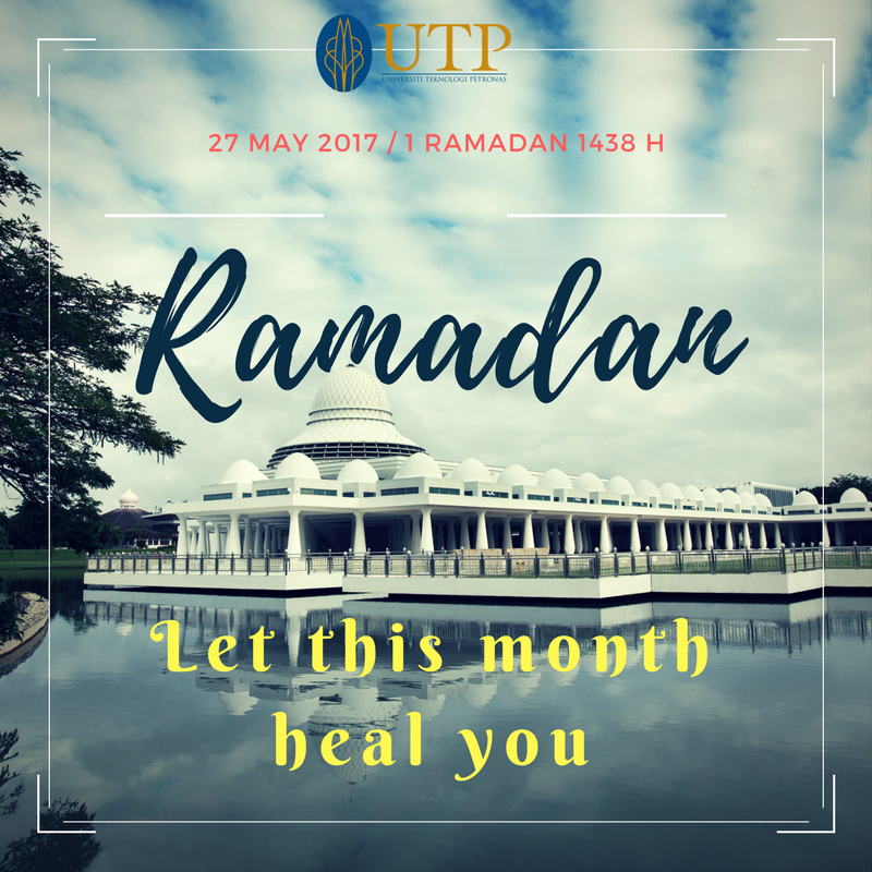 We wish all a blessed Ramadan. Take this time to strengthen your iman and heal your soul.