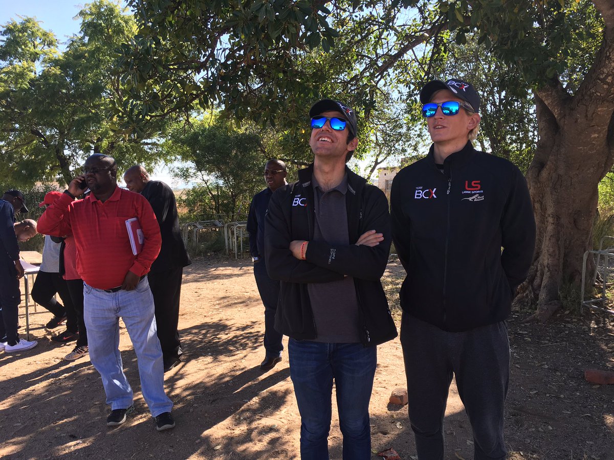 Ready to surprise the kids of Joel Sibasa High School with a special gift #Polokwanne #TeamBCX <a href="/PLK_CycleRace/">PolokwaneCycleRace</a>