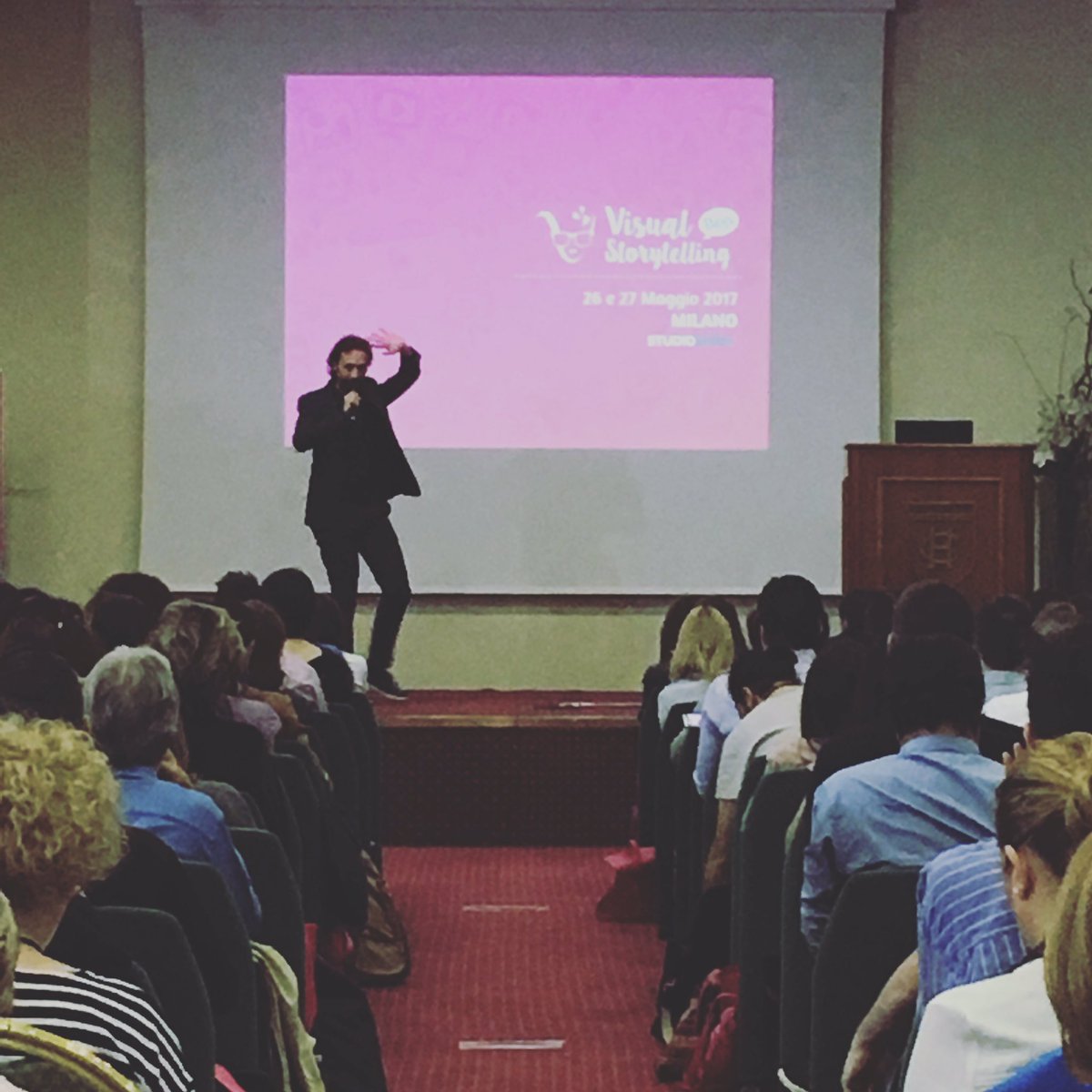 Presenti anche noi ai #visualstorytellingdays! #visualsamo