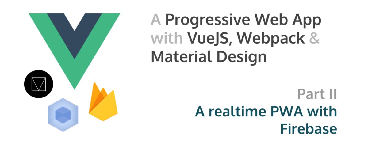 bdelespierre's tweet image. A #ProgressiveWebApplication with #Vue #JS, #Webpack &amp;amp; #MaterialDesign [Part 2] by @KevinJean17 😎👍👍 j.mp/2rRcZXP