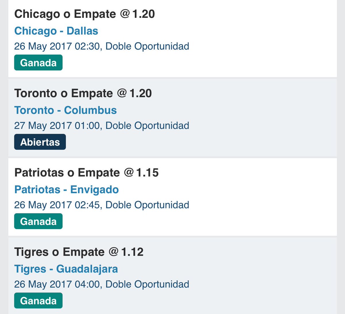TotalPlus_'s tweet image. Combinada MSL, aún nos queda un partido está noche.
Pero ya nos deja cerrar con beneficios, así va la cosa
