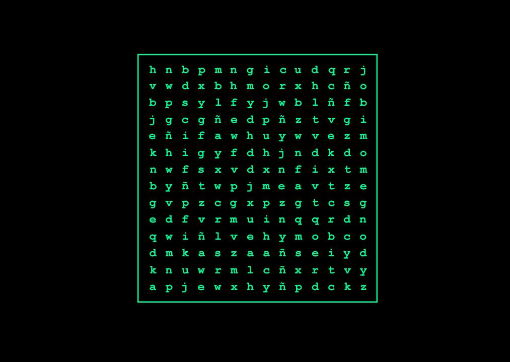 ElevenPaths's tweet photo. ¿Quieres ganar 111 euros en un cheque regalo en #Amazon? 💶 Sé el primero en resolver la sopa de letras https://t.co/2wbW1RMBVK #11PathsGame https://t.co/dCYvhaS7a6