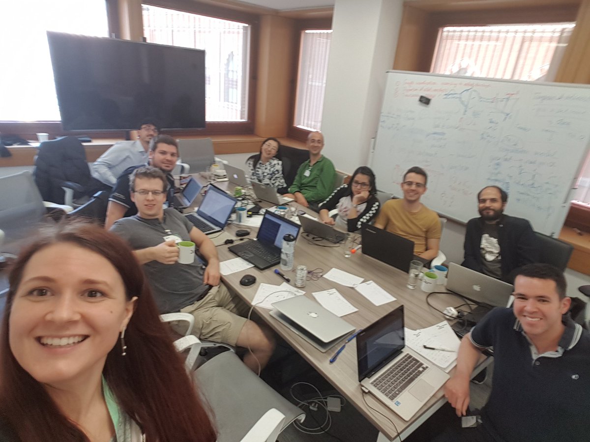 Elena_Kochkina's tweet image. Presentations of a week&apos;s work on @turinginst #datastudygroup have started! It was fun! Thank you everyone,  team @thomsonreuters !