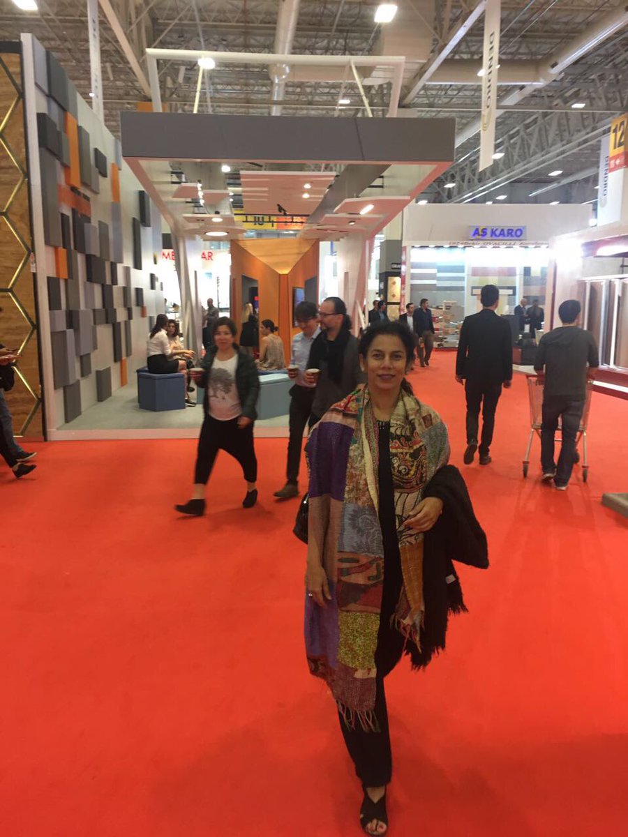 sibelkeyvan's tweet photo. World known awarded architect @AnupamaKundoo is @yapiturkeybuild in Hall 14 @arkiteracom @EmineMerdim #yapifuari #yapiturkeybuild https://t.co/g8KX5VtvBu