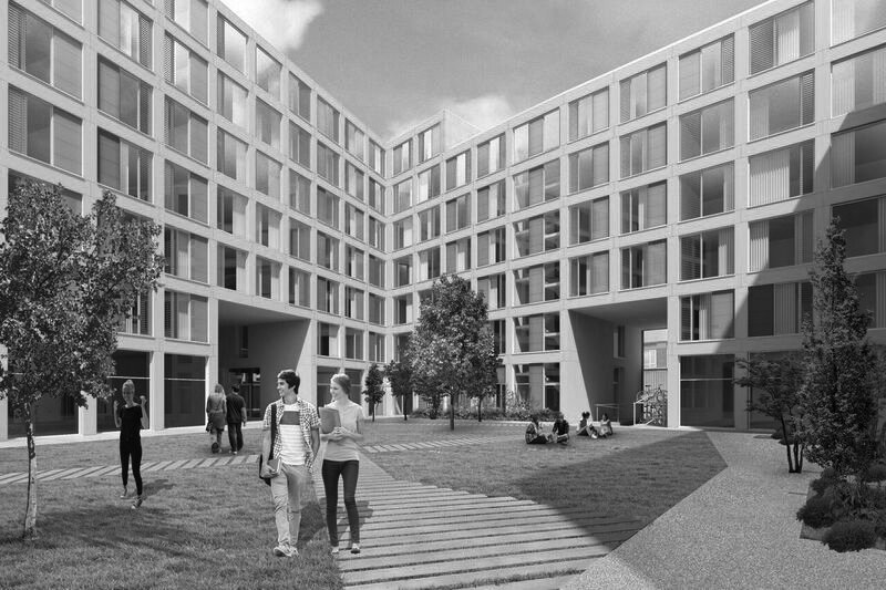 TCIndex's tweet image. BAM signs for Dublin student digs dlvr.it/PFG2dr #construction #news