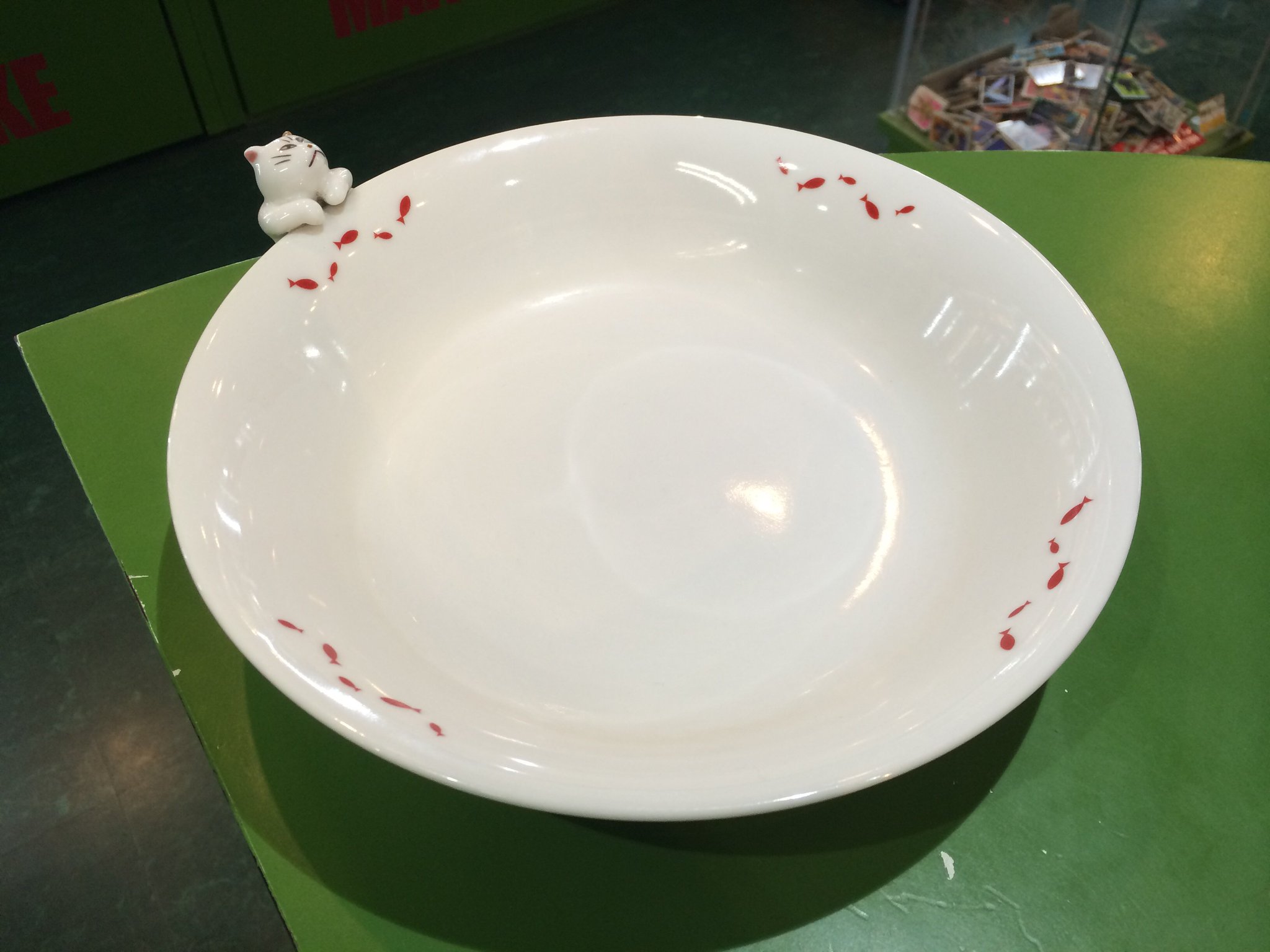 猫の恩返し ムタのフィギュア付きカレー皿セット