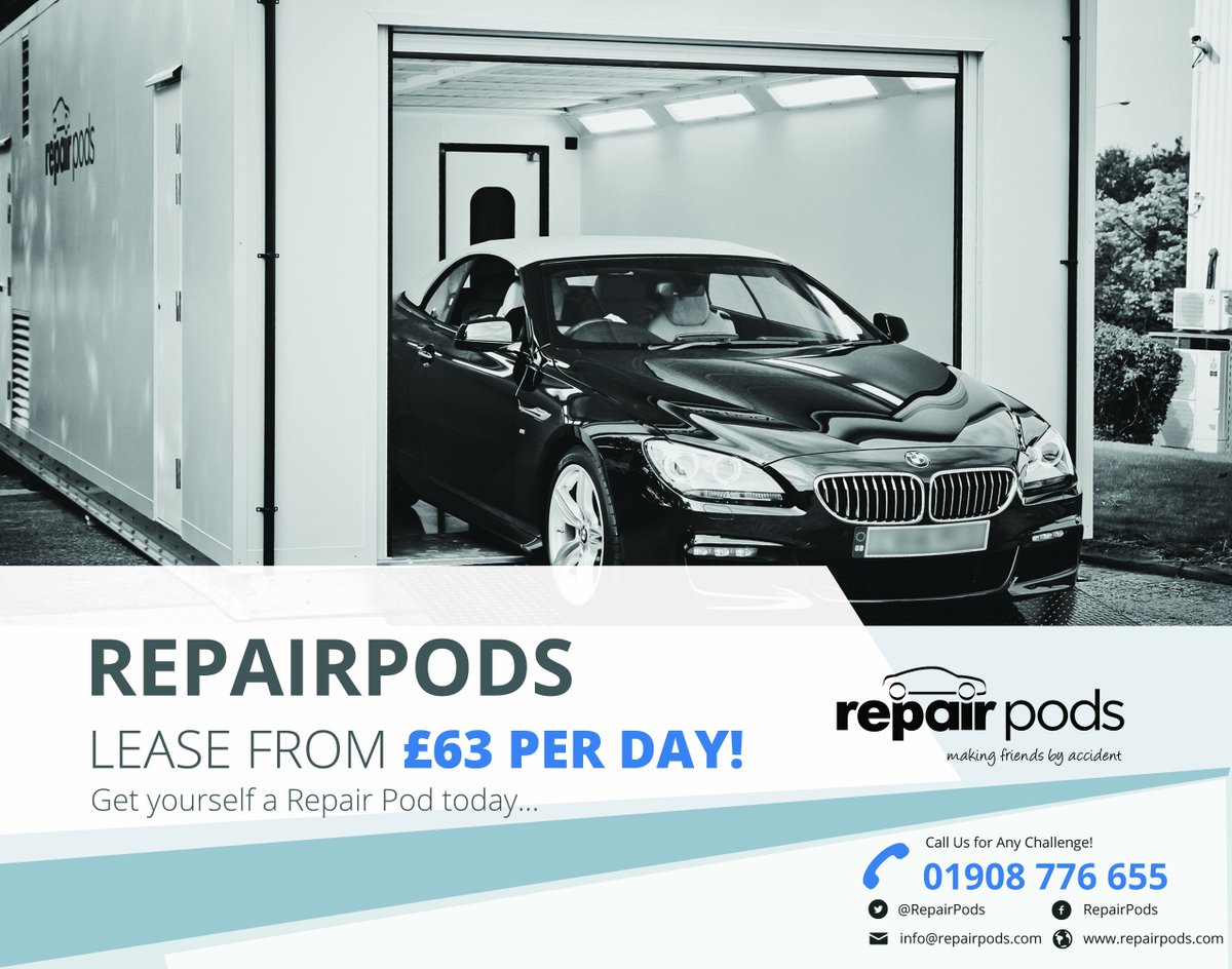 RepairPods's tweet photo. Lease from £63 per day! #Repairpods #lease
https://t.co/GqzzaVqTvC https://t.co/vdMs6HW00Z