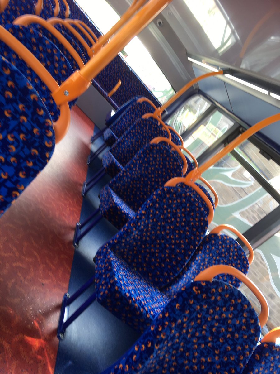 When the entire top deck is empty. ENTIRE!! And someone gets on & sits in seat in front of you 😳😱😲 #BritishThreatLevels